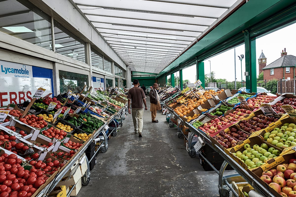 Fruit stalls