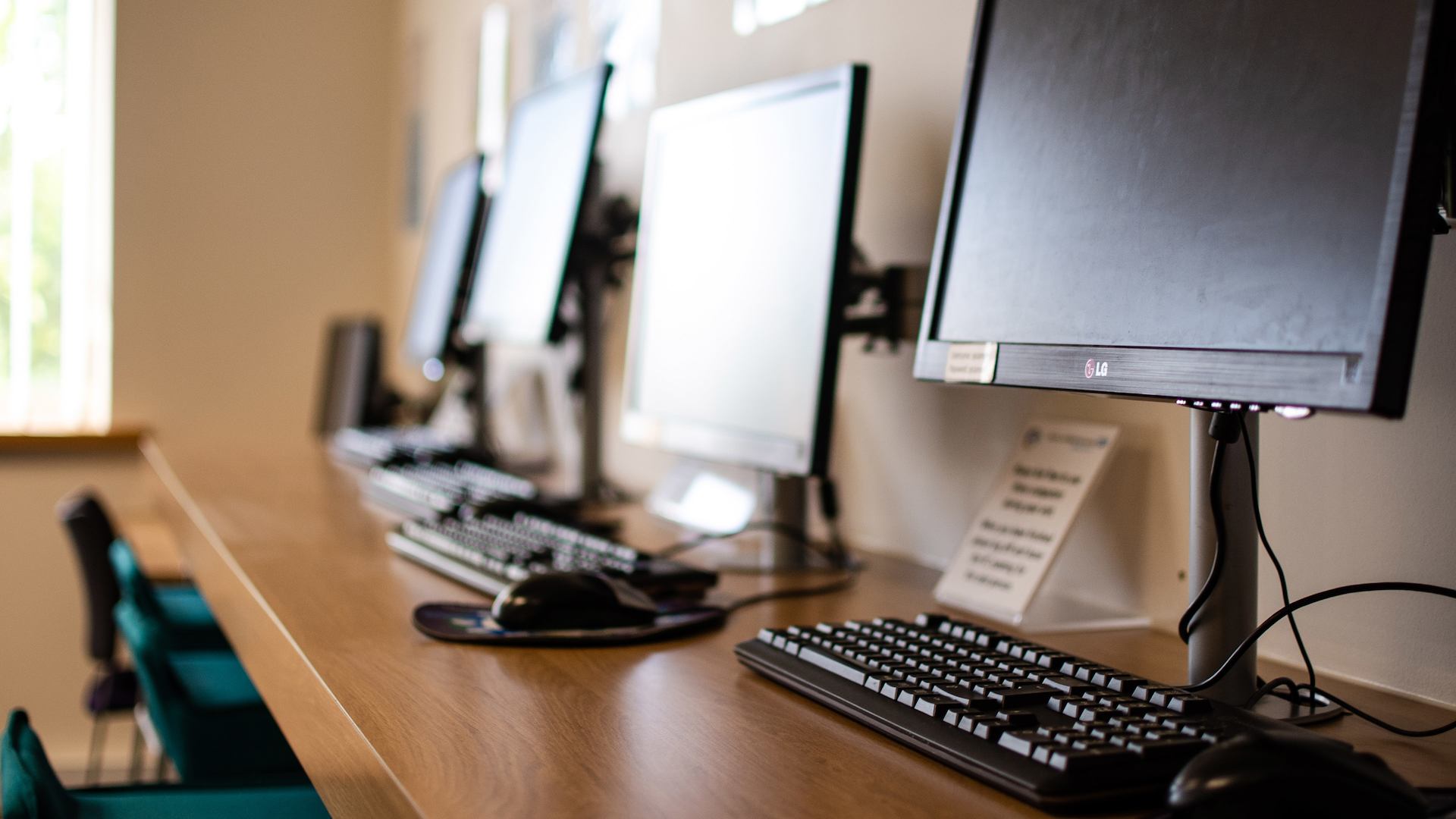 A computer lab