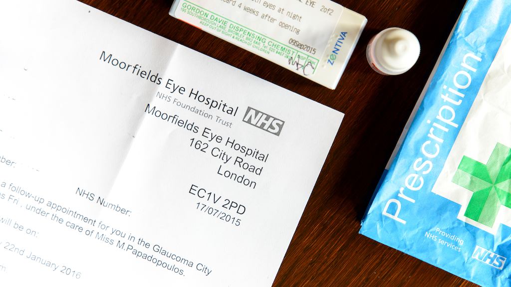 A prescription form