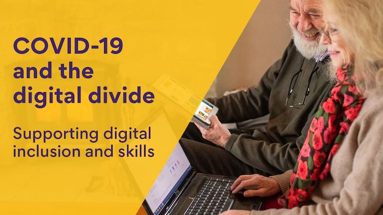 COVID-19 and the digital divide: Supporting digital inclusion and skills